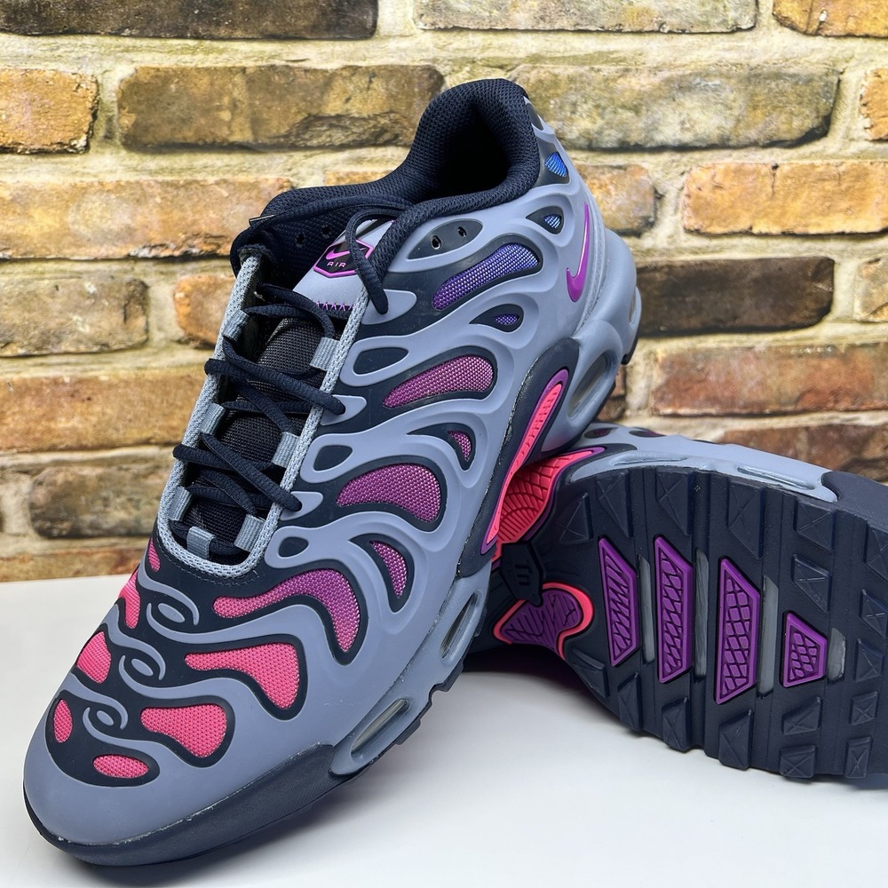 Nike Air Max Plus Drift Ashen Slate Mens Size 10 Hyper Pink FD4290 401 Sneaker